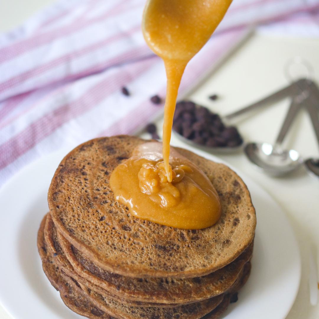 Protein Pancakes with Choco-Chips