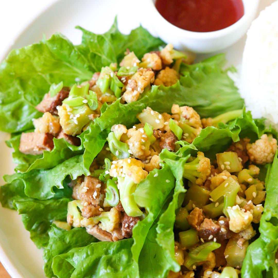 Cauliflower Lettuce Wraps