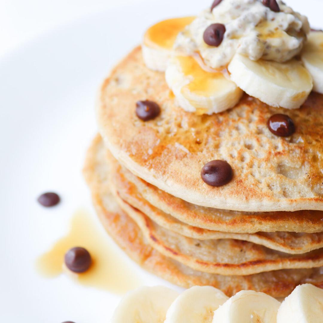 Oatmeal, Soy and Brown Rice Pancakes