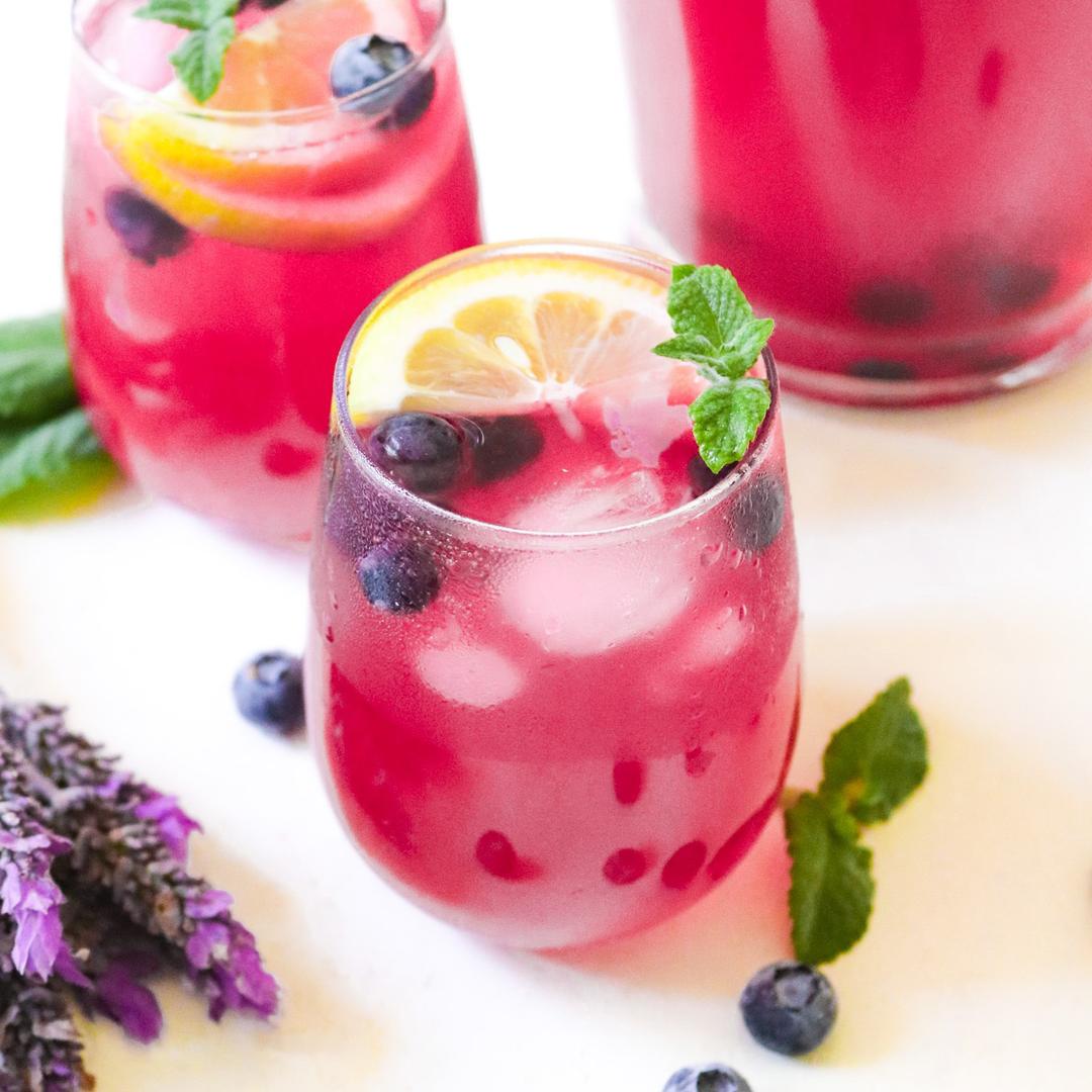 Lavender Blueberry Lemonade