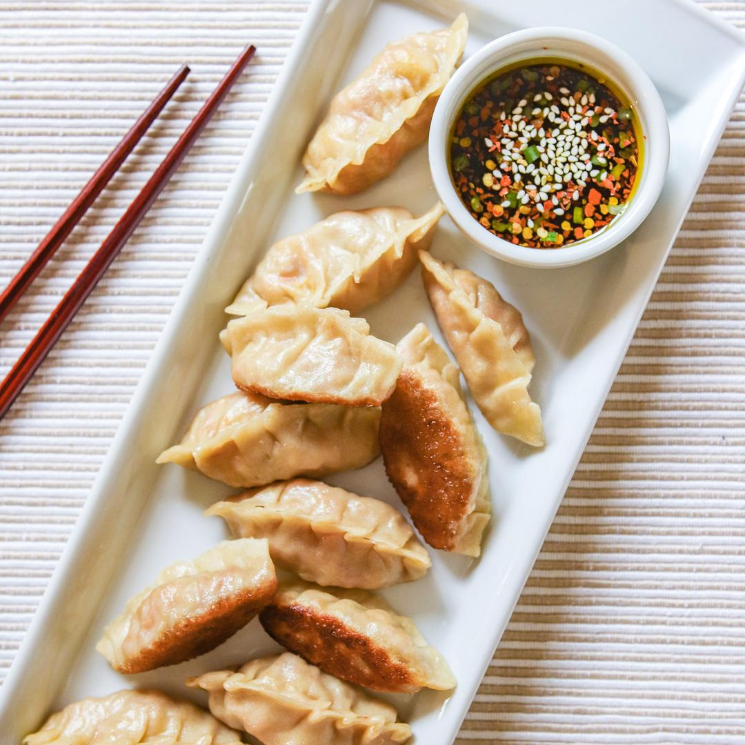 Vegetable and Tofu Gyozas
