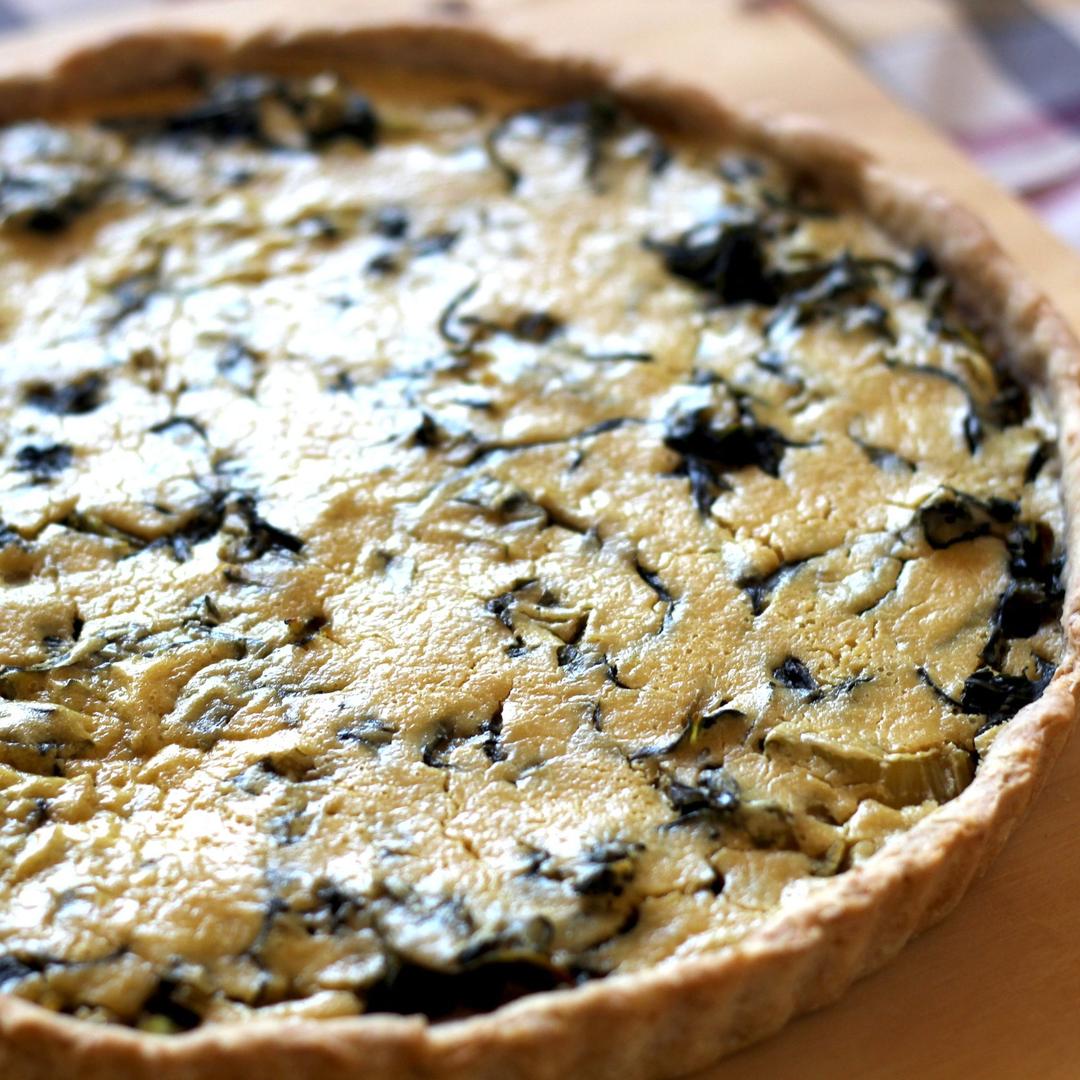 Chard Vegan Quiche
